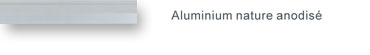 Aluminium nature eloxiert Aluminium nature eloxiert