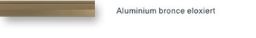 Aluminium bronce eloxiert